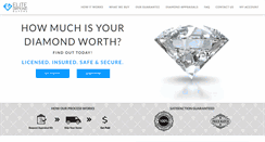 Desktop Screenshot of elitediamondbuyers.com